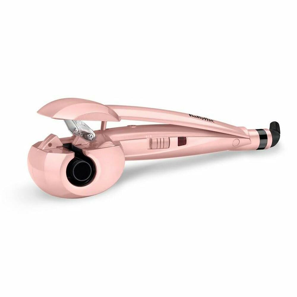 BaByliss Rose Blush Curl Secret Auto-Curler, aus Kunststoff, automatischer Lockenstab mit 2 Temperat