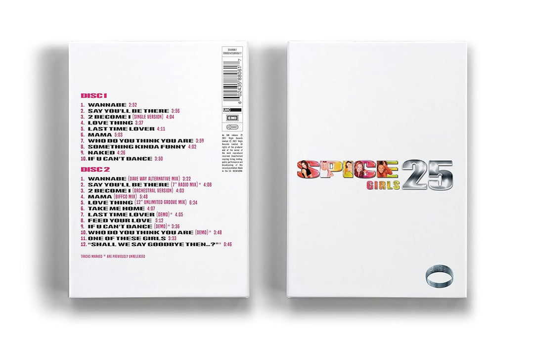 Spice-25th Anniversary (Ltd.2CD), Audio-CD
