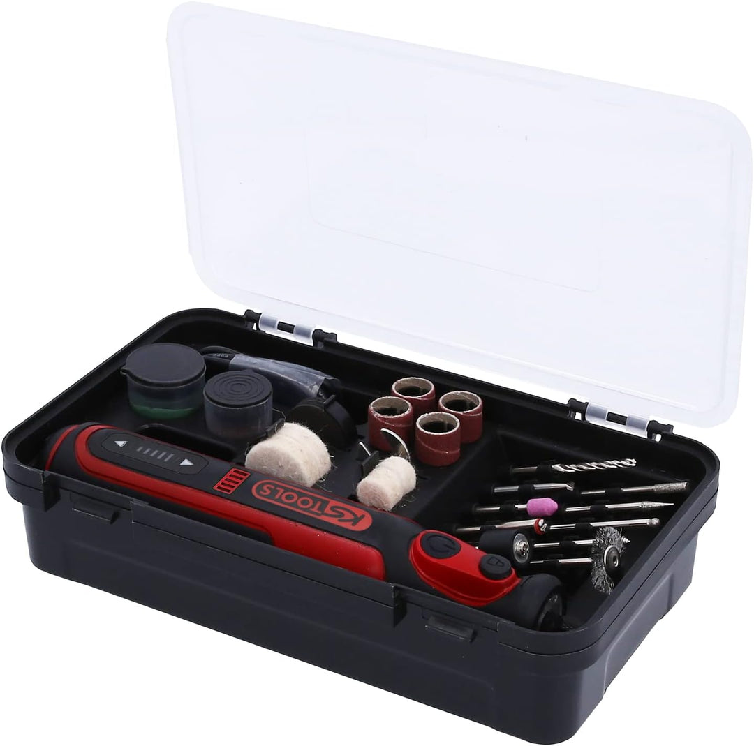 KS Tools 515.3990 eMONSTER Akku-Multifunktionswerkzeug-Satz mit 50 Zubehörteilen