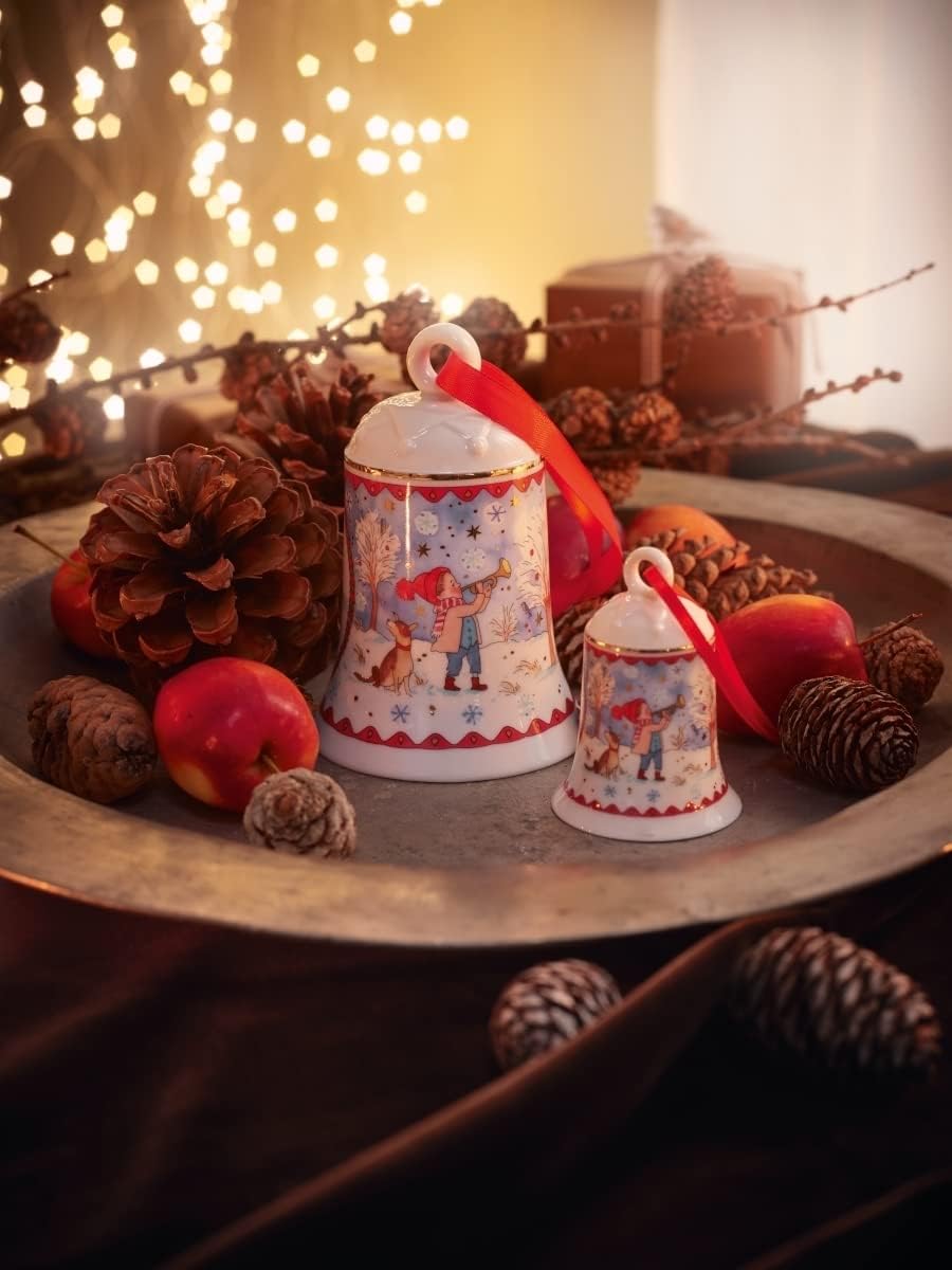 Hutschenreuther 02486-727412-28688 Sammelserie 2022 Set Glocke/Kugel Weihnachtsaben (1 Set)