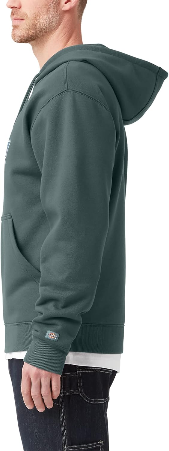 CHEROKEE Herren Dickies Herren Tricolor DWR Pullover Fleece Kapuzenpullover L Grosse Grössen Tall Li