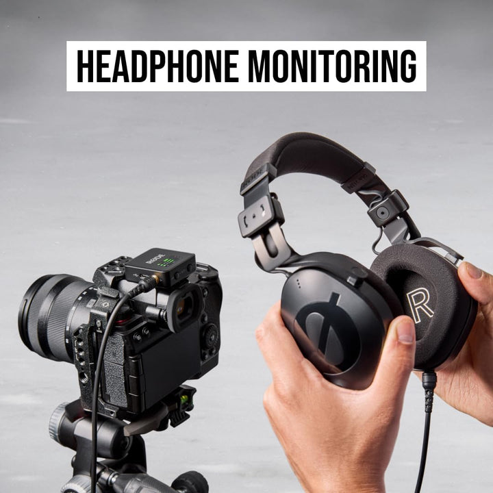 RØDE Wireless GO (Gen 3) – Kompakter kabelloser Mikrofon – Kristallklarer Klang, 32-Bit Float Aufnah