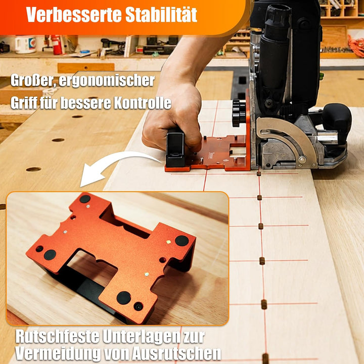 SpeTool Aluminium-Domino-Auflage, kompatibel mit Festool Domino DF-500 und DF-700