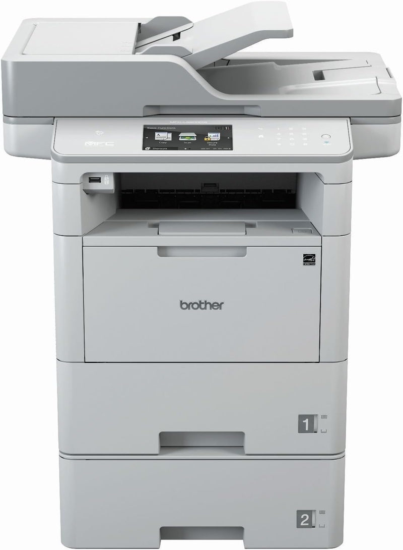 Brother MFC-L6800DWT A4 MFP mono Laserdrucker (46 Seiten/Min., Drucken, scannen, kopieren, faxen, 1.