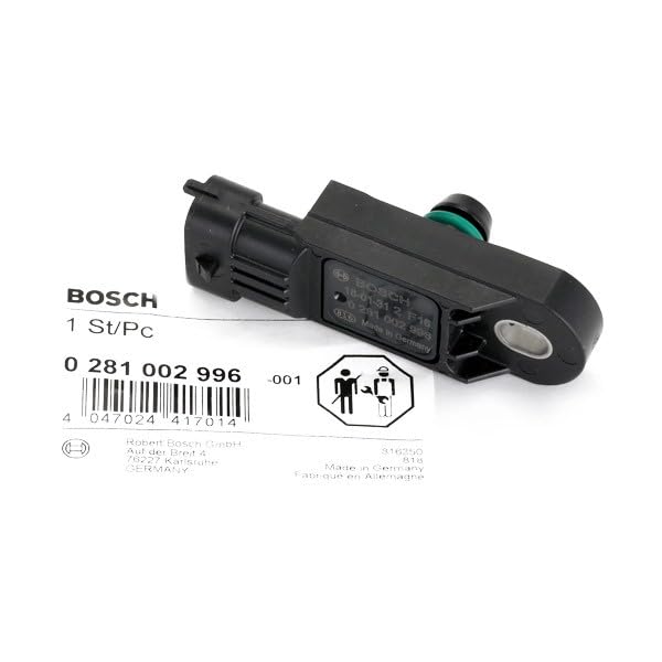 Metzger 0905340 Original Ersatzteil Sensor, Ladedruck 281002996 Pressure Sensor Boost/ MAP, 28100299