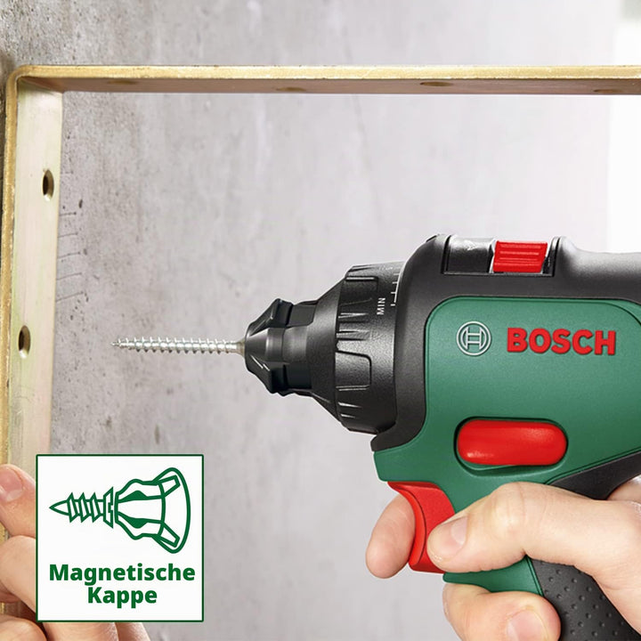 Bosch Akkuschrauber AdvancedDrill 18 Set (mit Akku, 18 Volt System, 3 Aufsätze, im Koffer) 42 Nm | 1