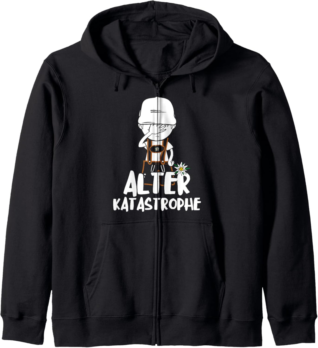 Alter Katastrophe Facepalm Kapuzenjacke