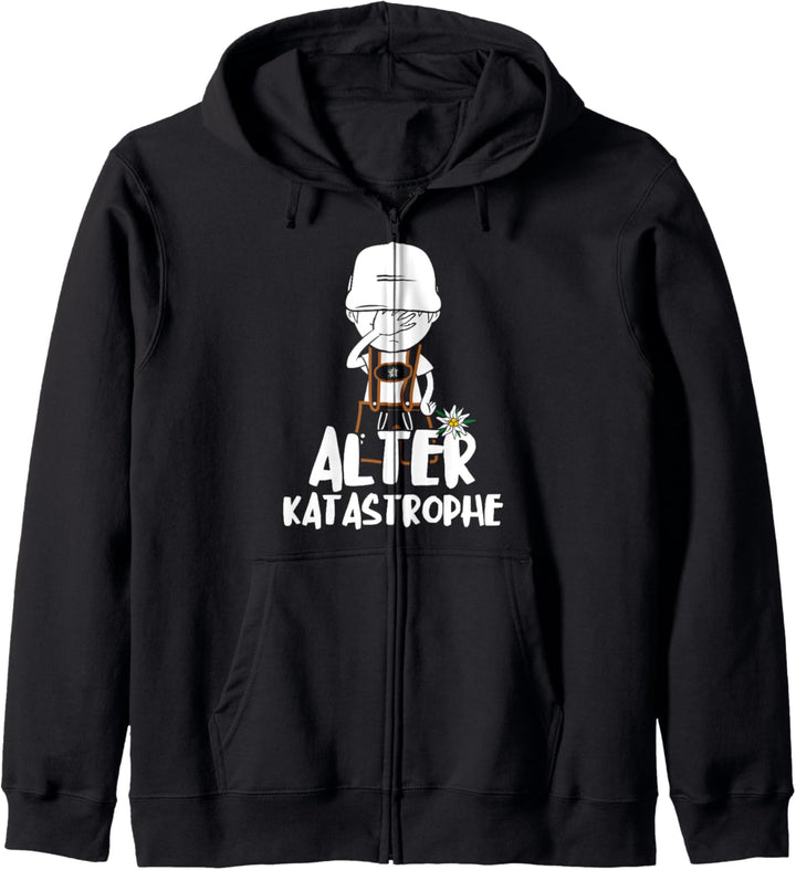 Alter Katastrophe Facepalm Kapuzenjacke