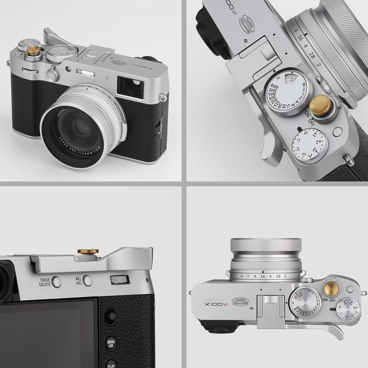 Haoge THB-XVIS Daumen-Up-Griff aus Metall für Fujifilm X100VIX100V Kamera-Zubehör, Fuji X100V x100vi