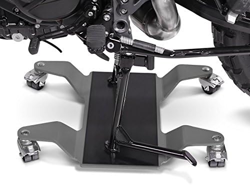 ConStands Mover II 320 kg - Motorrad Rangierhilfe für Vespa S 125 Grau Hauptständer Rangierwagen