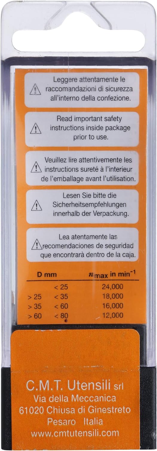 CMT Orange Tools 761.048.11 halbrund – Erdbeere mit rodam. HM S 6 D 25.4 R 4.75