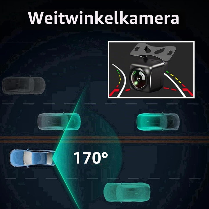 IP68 Wasserdichte Rückfahrkamera für Auto mit HD1080P/CVBS, klarer Nachtsicht und 170° Weitwinkel fü