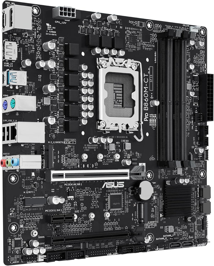 ASUS PRO B760M-CT-CSM Business Mainboard Sockel Intel LGA 1700 (mATX, CSM, Control Center Express, C