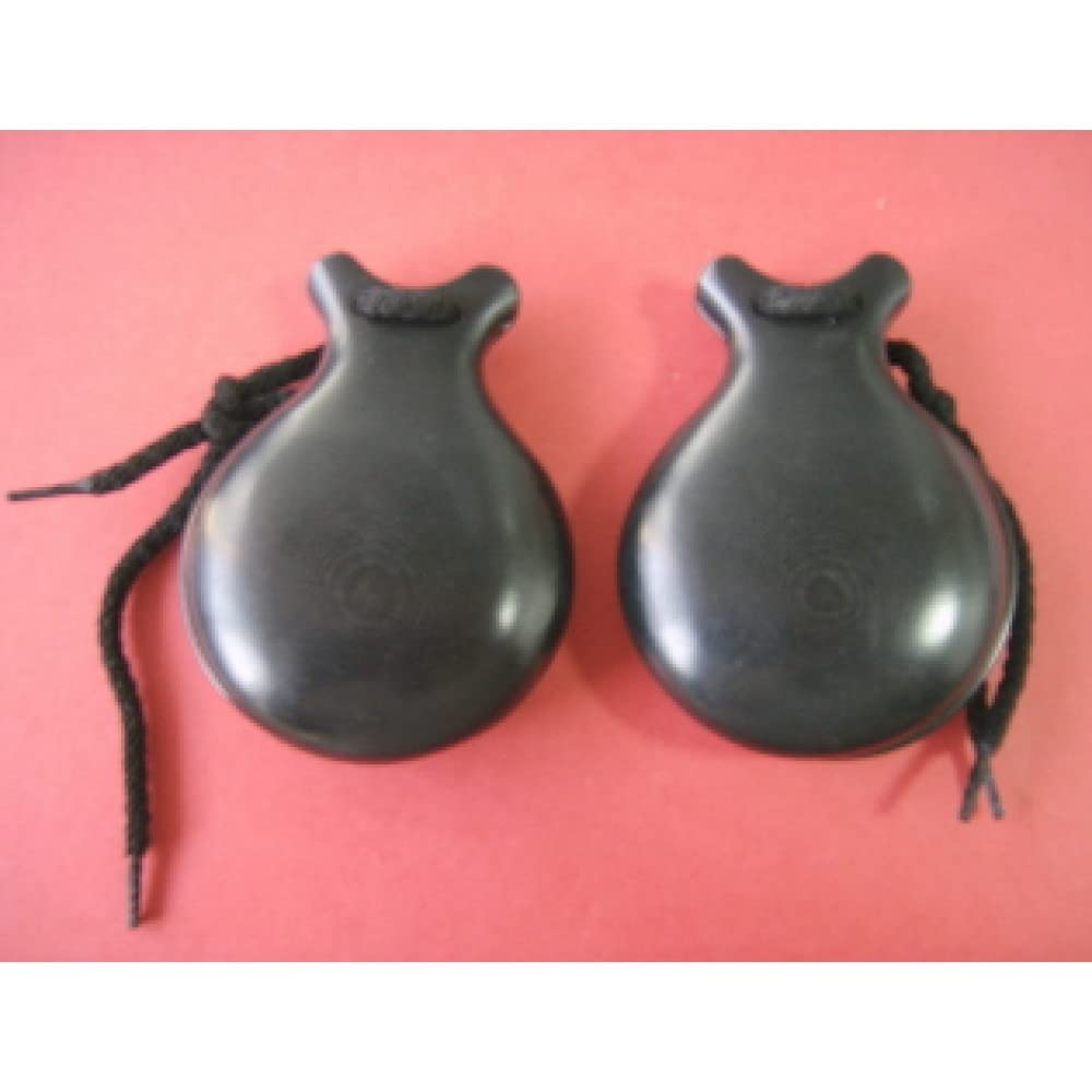 CASTAÑUELAS - Jale (87/7) Fibra de Vidrio Negra (Numero 7) Profesional