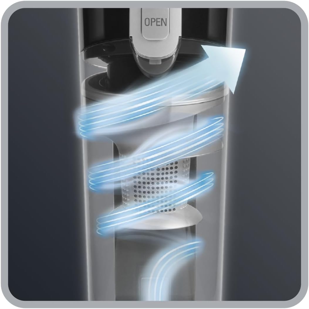 Rowenta Air Force Light Akku Staubsauger kabellos, mit LED- Beleuchtung, 30 Minuten Betriebsdauer, b