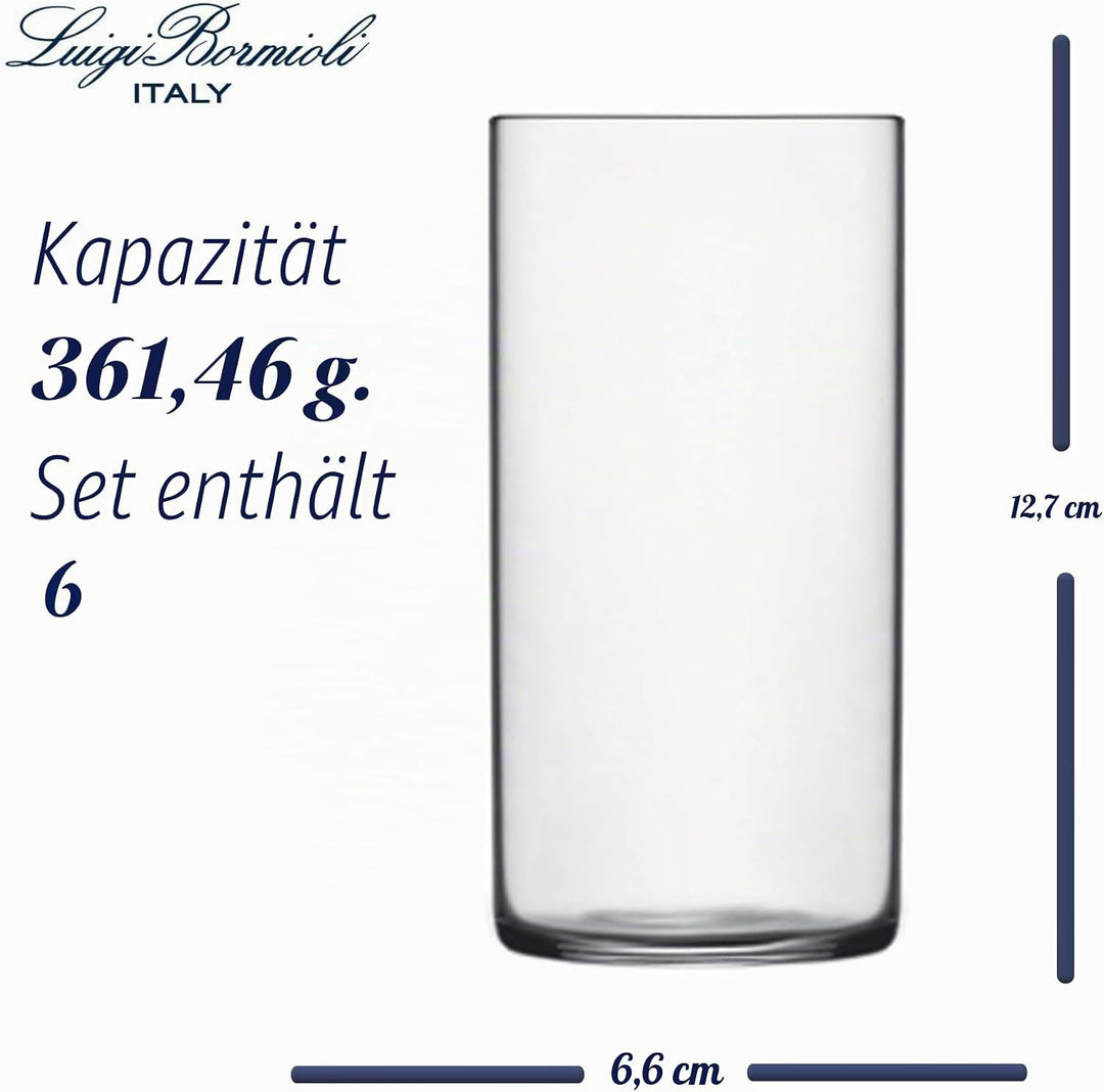 Luigi Bormioli Top Class – Getränke, 347 ml, 6 Stück