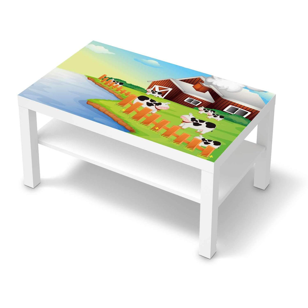 Möbelfolie für Kinder - passend für IKEA Lack Tisch 90x55 cm I Tolle Möbeldeko für Kinderzimmer Deko