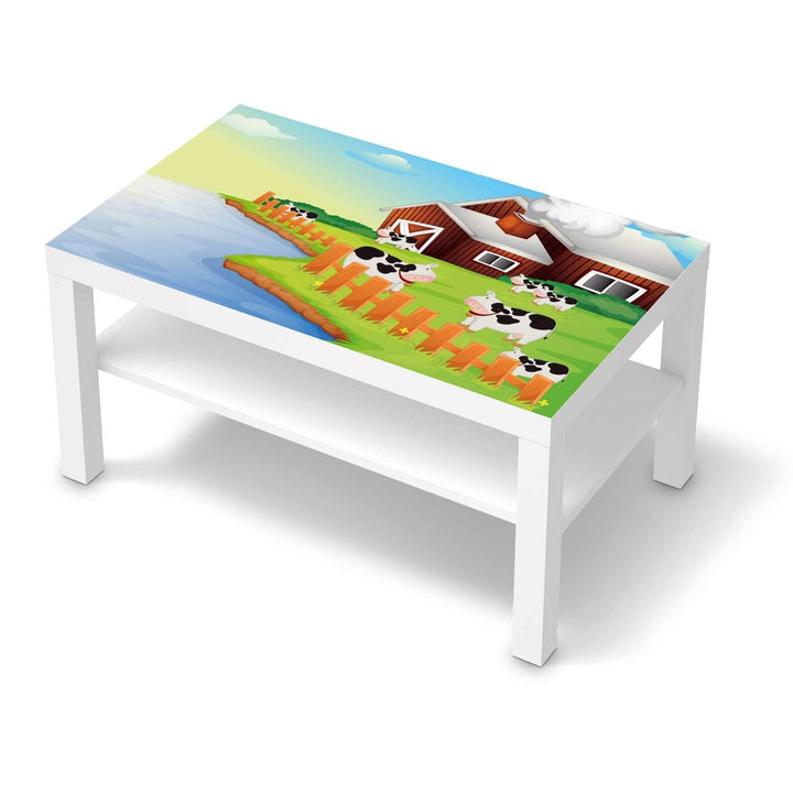 Möbelfolie für Kinder - passend für IKEA Lack Tisch 90x55 cm I Tolle Möbeldeko für Kinderzimmer Deko