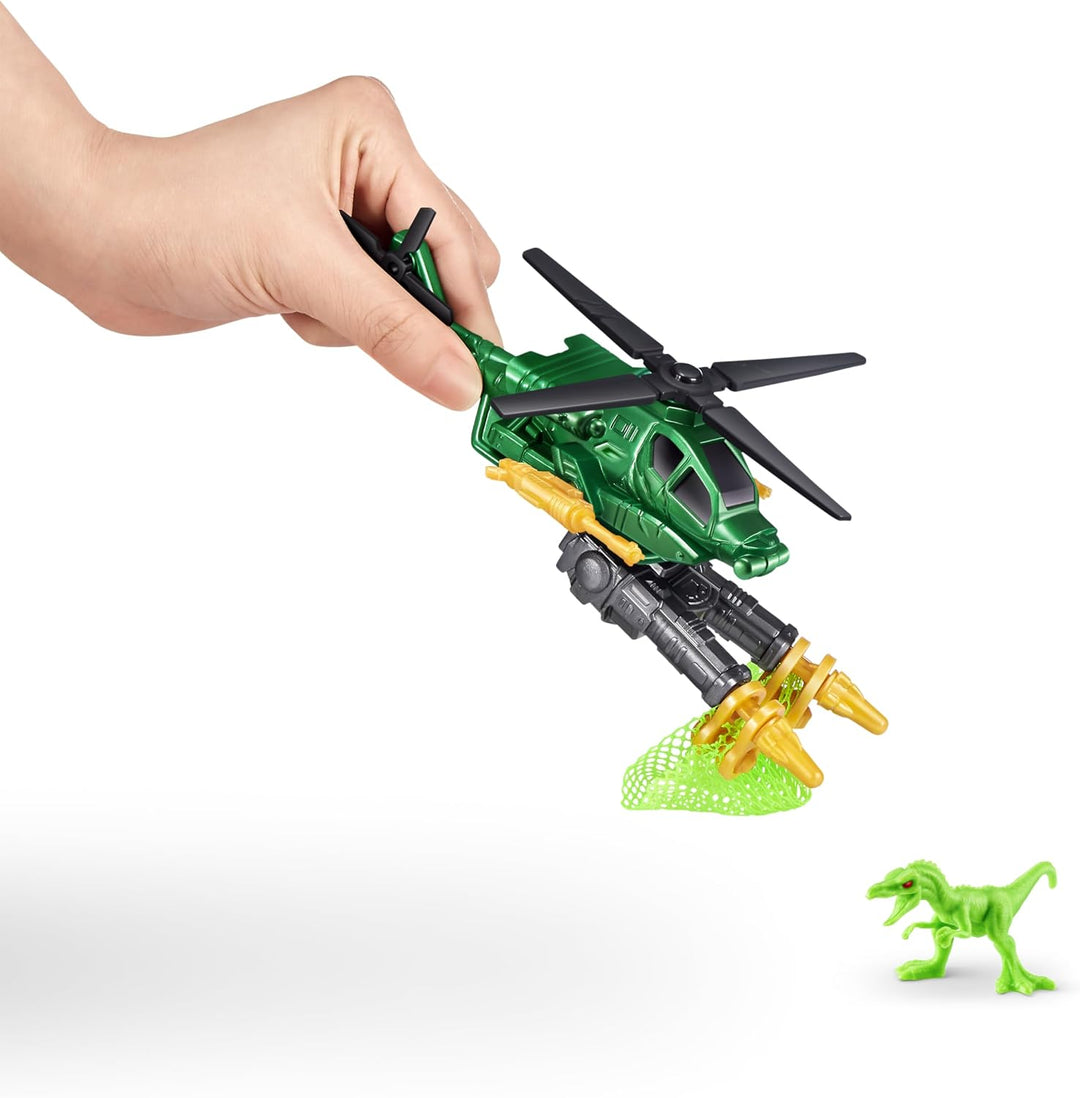 ROBO ALIVE Dino Escape Serie 1 von ZURU, batteriebetriebenes Roboterspielzeug mit Leuchteffekt, T-re