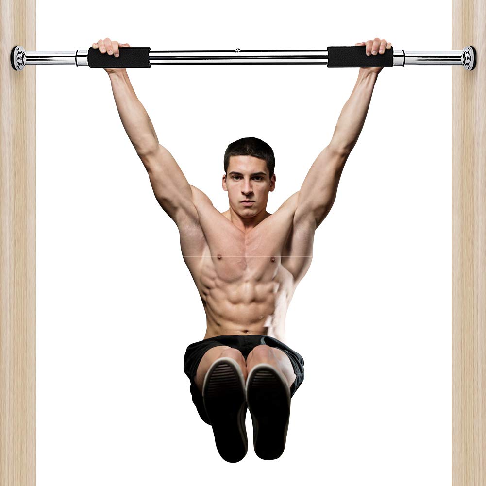 Verstellbare Klimmzugstange Fuer, Tuerrahmen Klimmzüge Pull Up Bar für den Innenbereich Reckstange O