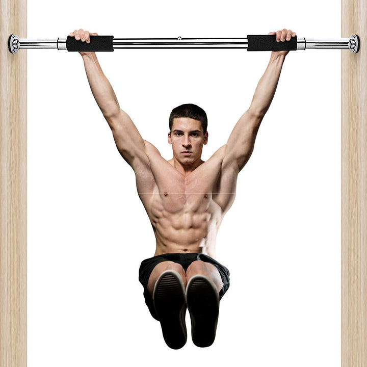 Verstellbare Klimmzugstange Fuer, Tuerrahmen Klimmzüge Pull Up Bar für den Innenbereich Reckstange O
