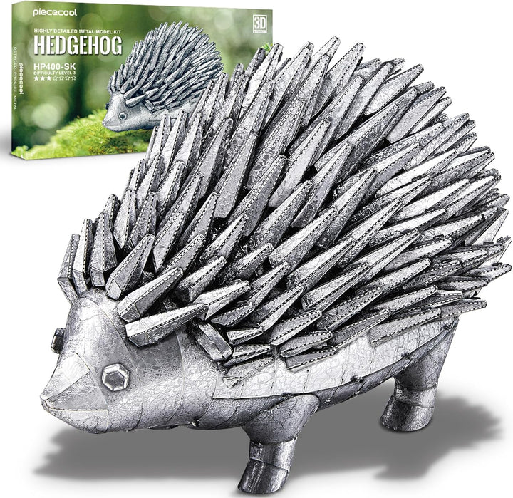 Piececool 3D Puzzle Metall Modellbau Lgel, Tiermodell 3D Metal Puzzle für 340 Edelstahl, Ganzes Meta