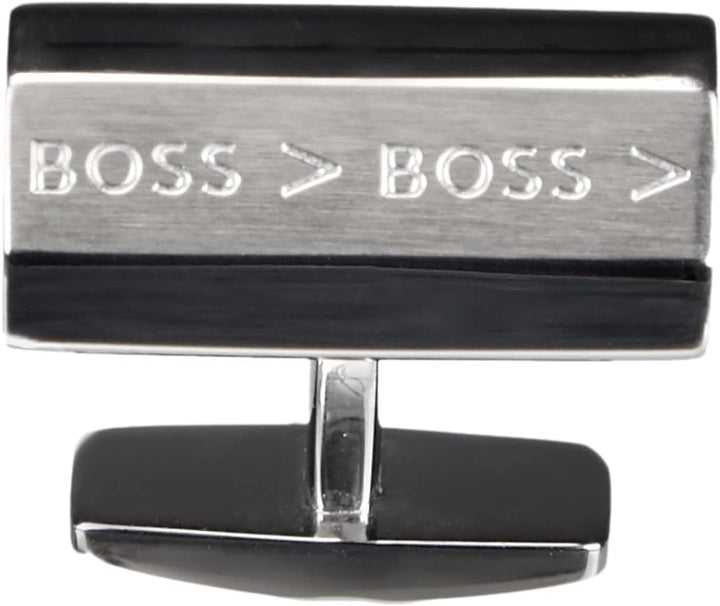 BOSS Herren Ronnie Manschettenknöpfe, Silver40, ONESI