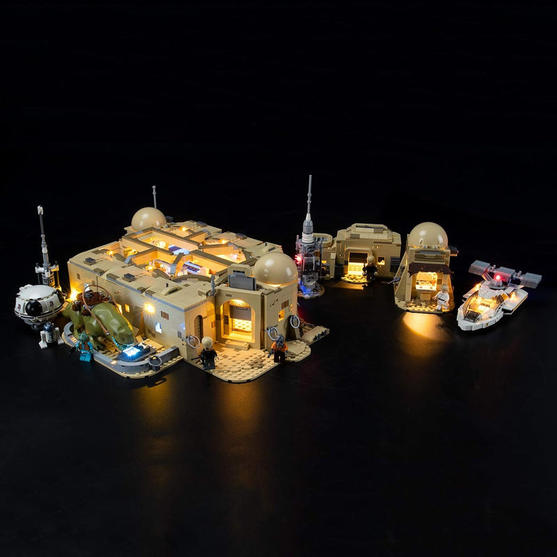 BRIKSMAX Led Lighting Kit für Lego Star Wars Mos Eisley Cantina, Led Light Set Add-on für Lego Set 7