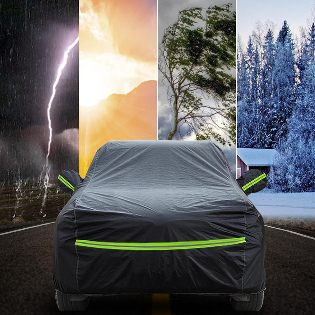 Auto Abdeckung für Citroen C3 Aircross Oxford Baumwolle Wasserdicht für Regen Sonne Staub Schutz Aut