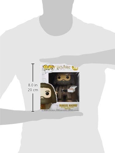 Funko Pop! HP: - 6" Rubeus Hagrid mit Cake - Harry Potter - Vinyl-Sammelfigur - Geschenkidee - Offiz