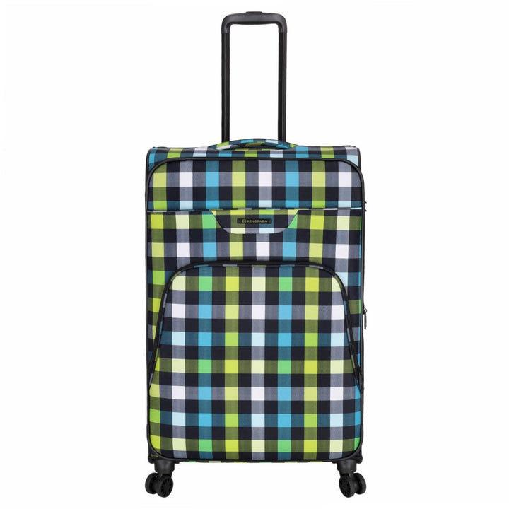 Reisetrolley SoftLITE 4w | Koffer aus strapazierfähigem Polyester | Leichter Trolley mit Vier Doppel