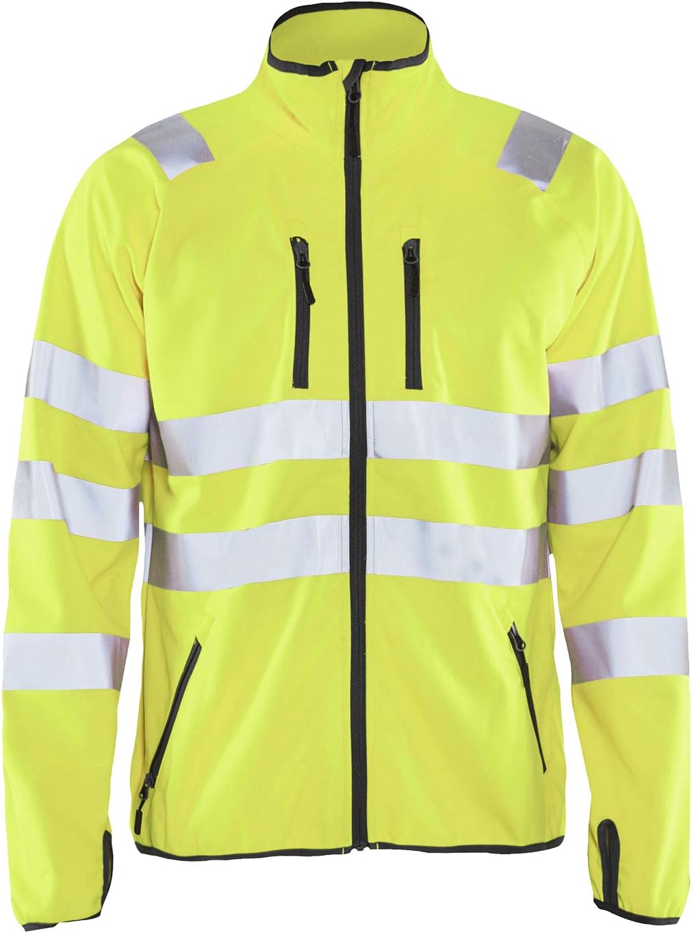 Blaklader 49062512 HIGH VIS JACKET Softshell, Gelb, grootte M M High Vis Gelb, M High Vis Gelb