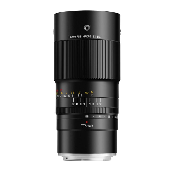 TTARTISAN 100mm F2.8 Makro 2X Kameraobjektiv für Canon RF Mount Vollformat Manueller Fokus Objektiv