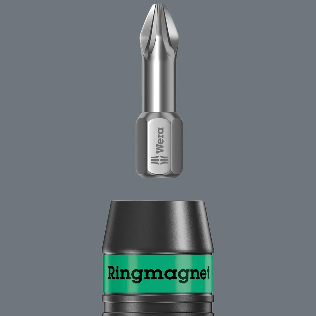 Wera 887/4 RR SB Rapidaptor Universalhalter mit Ringmagnet, 1/4 Zoll x 57 mm, 05073511001, /