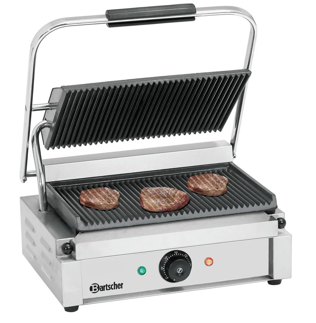 Bartscher A150674 Panini-elektrischer Kontaktgrill, 1R, 230V, 2.2kw