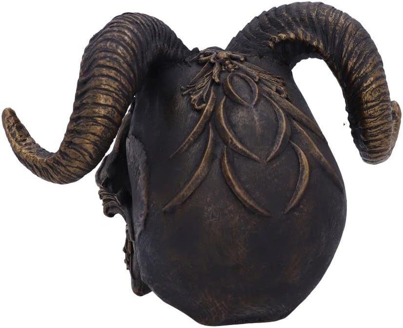 Nemesis Now Diabolus Totenkopf, schwarz, 18 cm