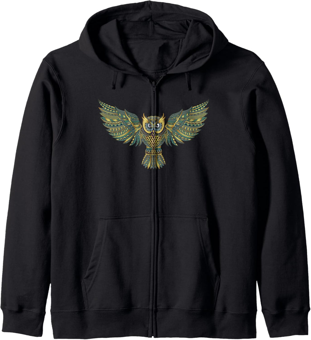 Eulen Kauz Owl Uhu Nachteule Eule Kapuzenjacke