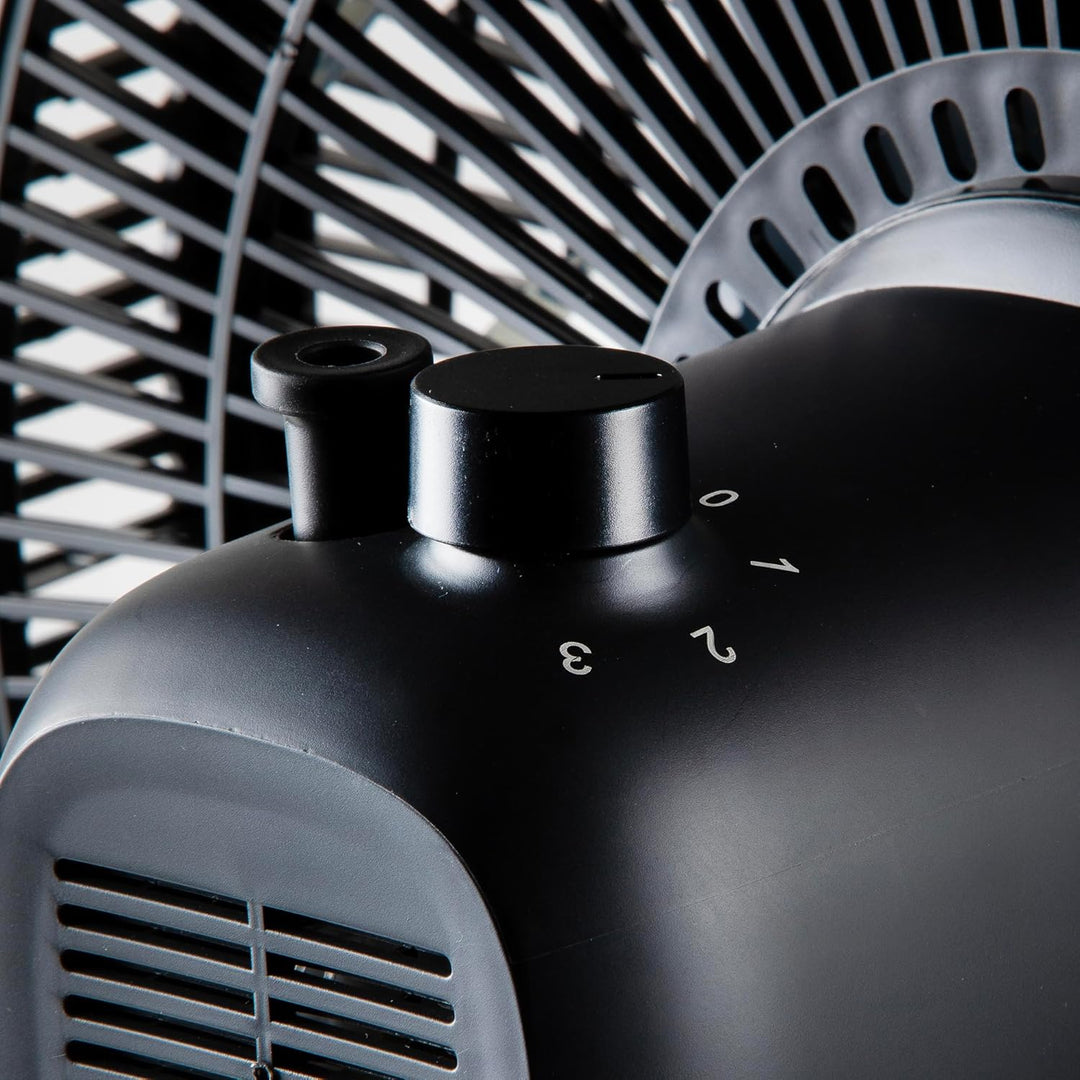 DOMO DO8159 2-in-1 Standventilator Multiblade – Ventilator mit 7 Blättern – Leise 44 dB – 3 Stufen –