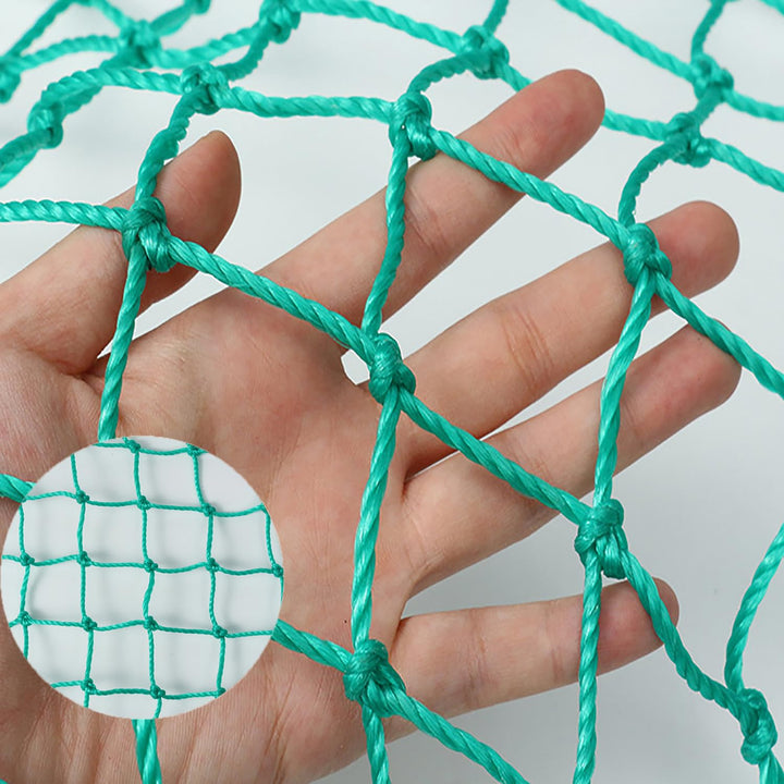 Fussball Ballfang Netz,10 cm Masche,Schutznetze aus Polyethylen,für Spielfelder,Spielplätze,Feldtren
