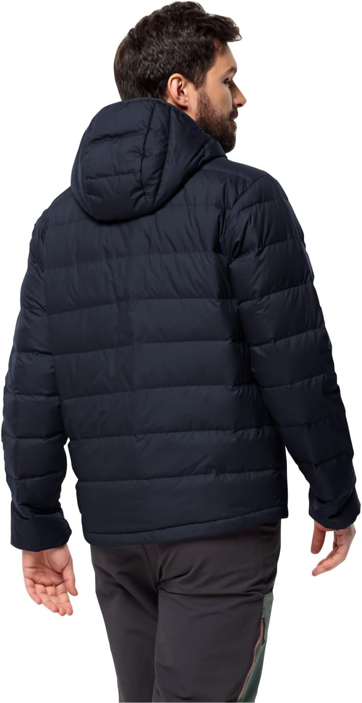 Jack Wolfskin Herren Ather Down Hoody M Daunenjacke S Schwarz, S Schwarz