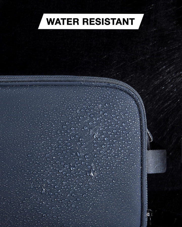 BAGSMART Kulturtasche für Herren,Travel Toiletry Organizer Dopp Kit Wasserabweisende Rasiertasche fü