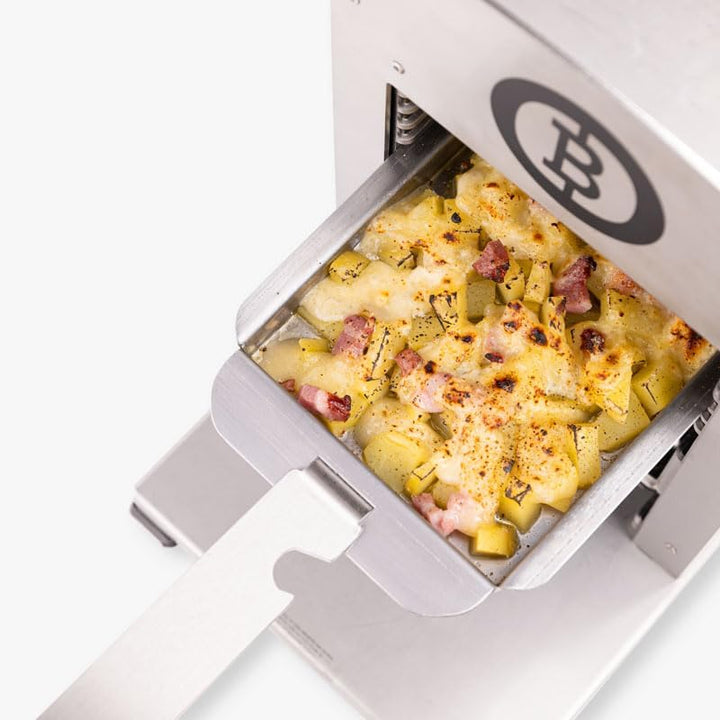 Beefer Brat- und Röstpfanne – Edelstahlpfanne für Oberhitzegrills