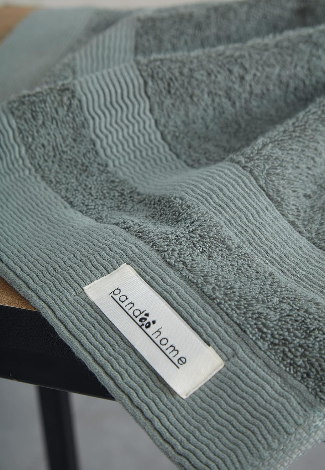 PandaHome Handtuch Set aus Baumwolle - 5 Handtücher - 100% Baumwolle Towel, Schnelltrocknend Weich S
