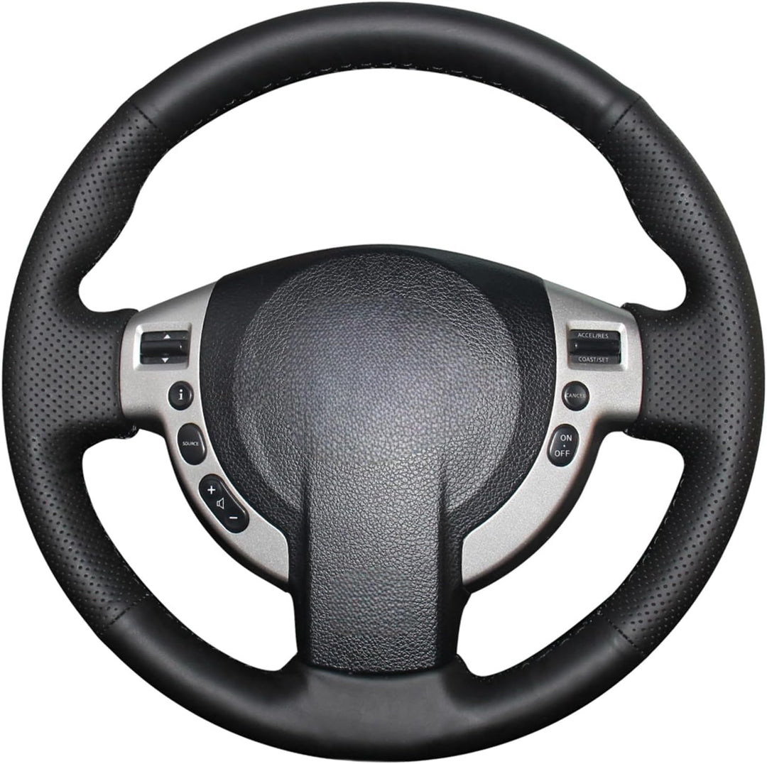 MEWANT Lenkradbezug für Nissan Qashqai/Qashqai+2/X-Trail/NV200/Serena/Evalia/AD/Dualis Lenkradhülle