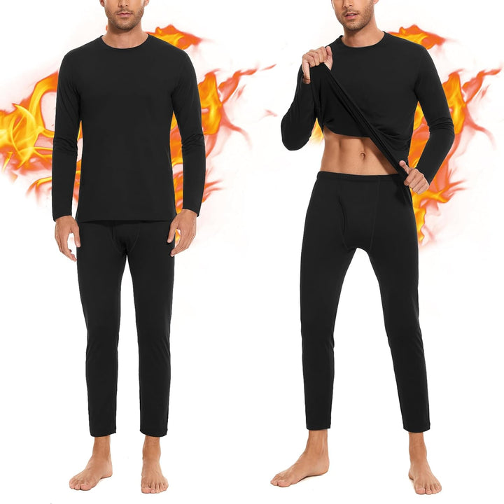 SIMIYA Herren Wu01 Unterwäsche M Schwarz X 2, M Schwarz X 2