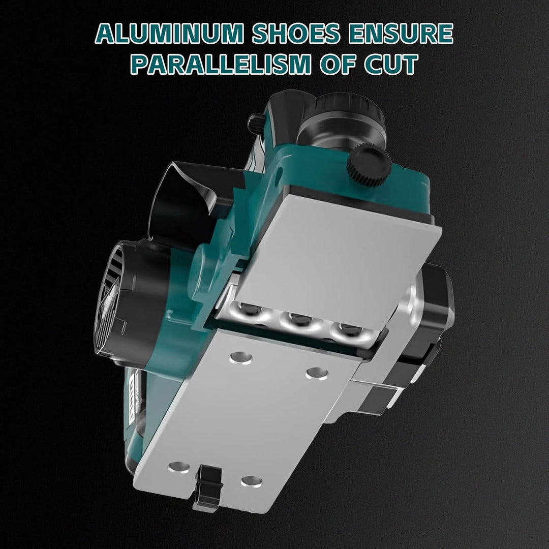Akku-Hobel kompatibel mit Makita 18V-Akku (82mm, ohne Akku/ohne Ladegerät), 20.000 U/min, Elektrisch