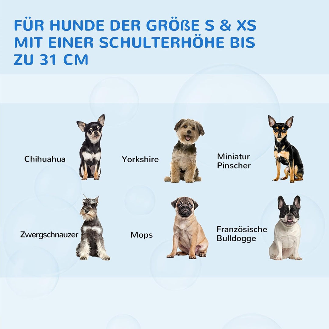 PawHut Welpenlaufstall 8-TLG Welpenauslauf mit 8 Gitterplatten Tür Erdspiessen flexibel Schutzplane