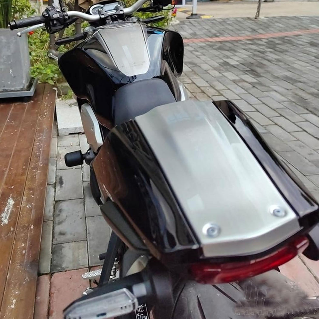 Midimttop Motorrad Hinterer Beifahrer Sozius Sitz bezug Heck verkleidung Verkleidung Kompatibel mit