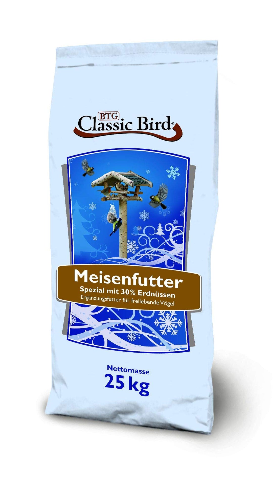 CLASSIC BIRD Vogelfutter Meisenfutter Sondermischung 25 kg| Vogelfutter Wildvogel | Vogelfutter Sonn
