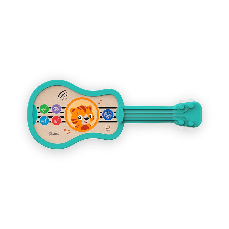 Baby Einstein 12609 Hape Sing & Strum Magic Touch Ukulele, Musikspielzeug aus Holz, mit 6 Melodien u